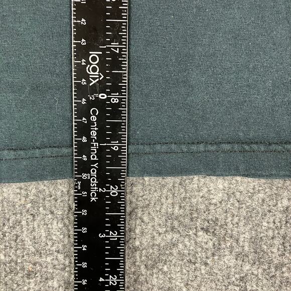 Anvil T-Shirt Youth Small Dark Green Graphic Firefly Nature Scene CrewneckCotton - Picture 5 of 8